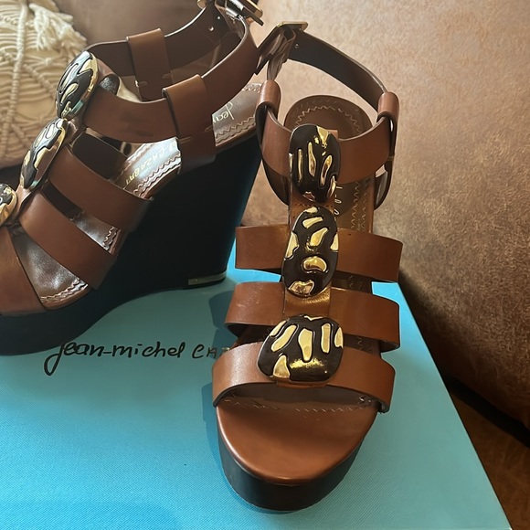 Jean-Michel Cazabat Wedge Heels 37.5 - Picture 4 of 15